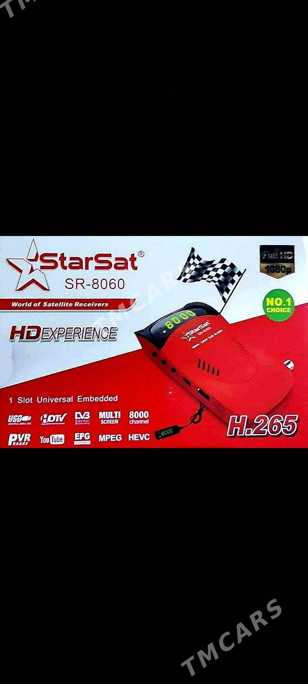Tuner StarSat 8060  H,265 - Aşgabat - img 1