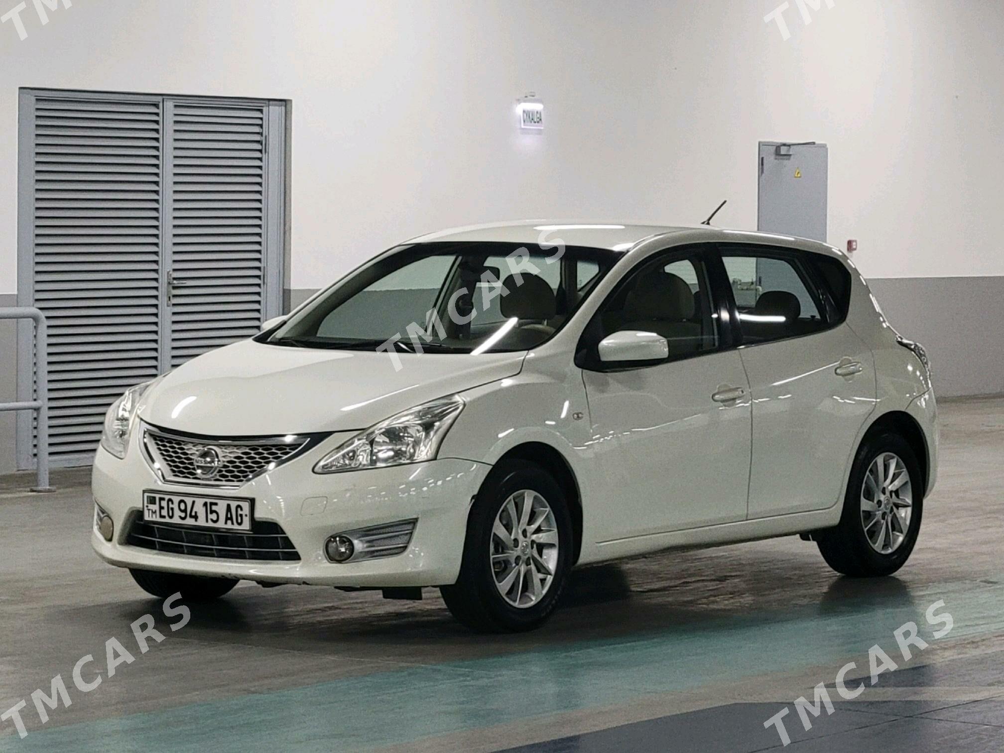 Nissan Tiida 2014 - 132 000 TMT - Ашхабад - img 1