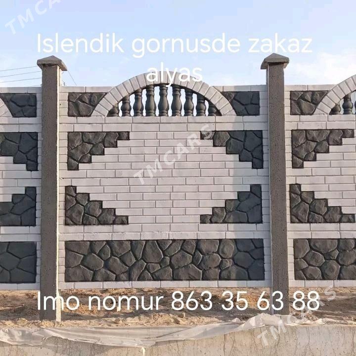 Beton zabor - Векильбазар - img 9