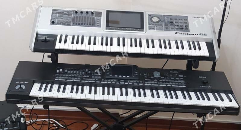 Fantom G6, Korg pa3x - Podwoýski köç. (Bitarap Türkmenistan şaýoly) - img 1
