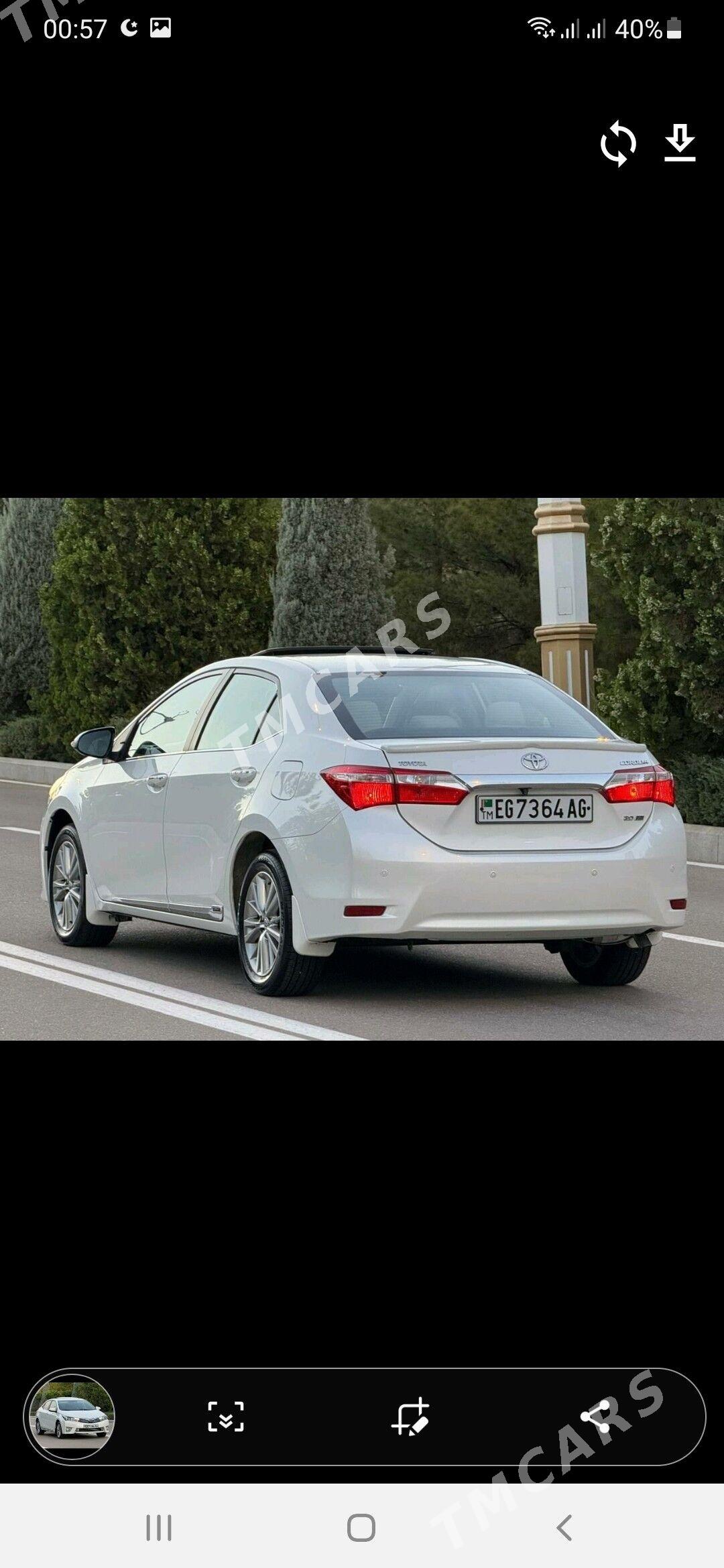 Toyota Corolla 2015 - 275 000 TMT - Ашхабад - img 2