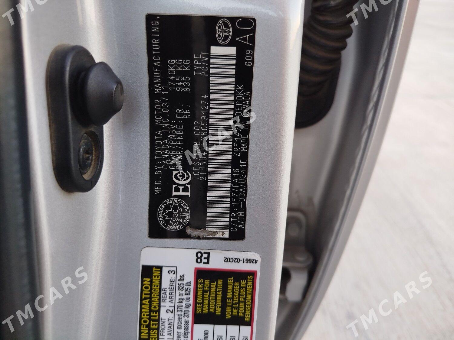 Toyota Corolla 2011 - 170 000 TMT - Ашхабад - img 8