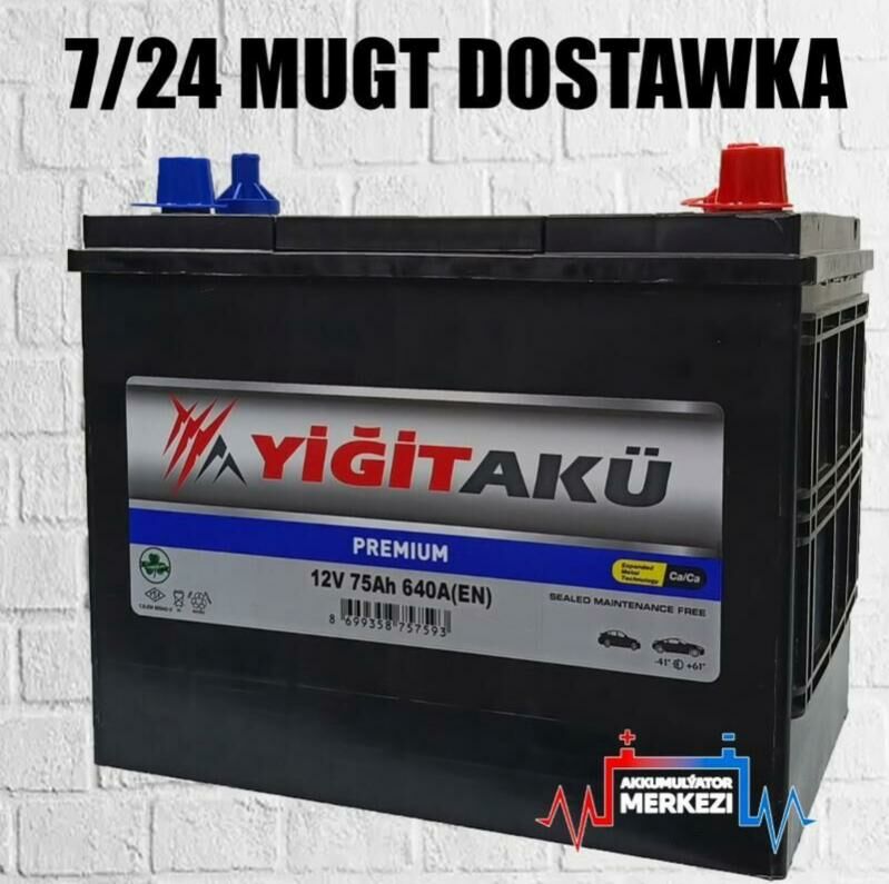 YIGIT AKU 12V75AH 1 200 TMT - Aşgabat - img 1