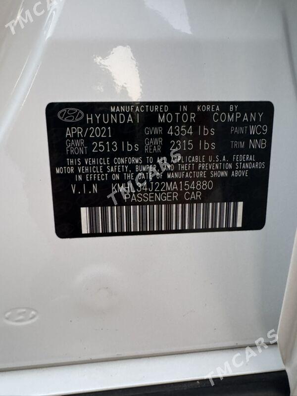 Hyundai Sonata 2021 - 314 000 TMT - Baýramaly - img 9