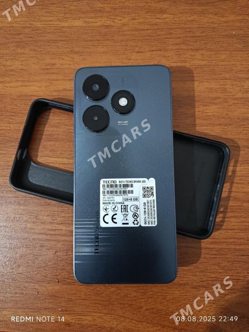 Tecno spark 20 c - Ашхабад - img 1
