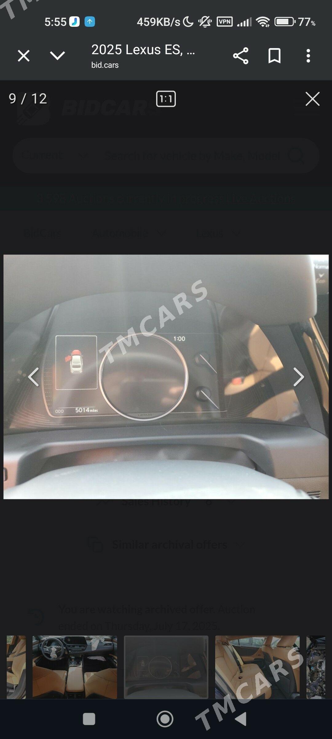 Lexus ES 350 2025 - 400 000 TMT - Mary - img 3