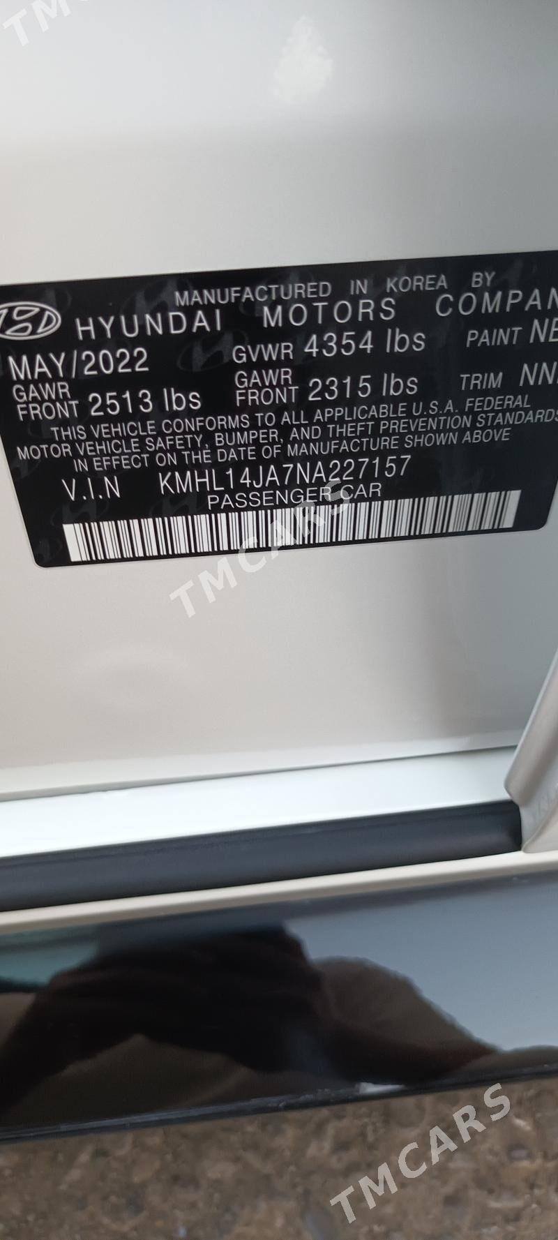 Hyundai Sonata 2022 - 269 000 TMT - Parahat 7 - img 7