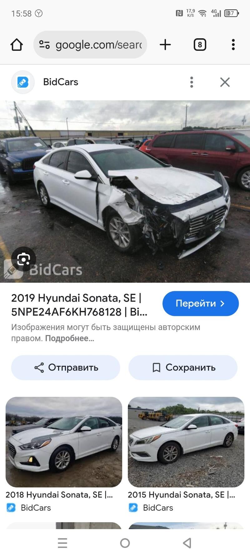 Hyundai Sonata 2019 - 180 000 TMT - Köşi - img 6