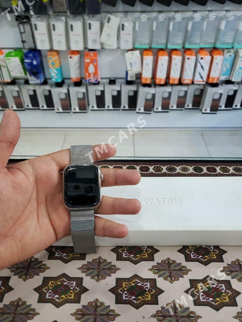 Apple watch 9 45mm stainless - Ашхабад - img 4