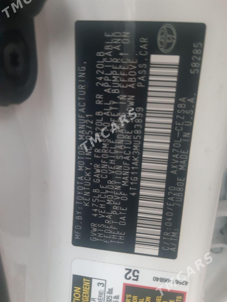 Toyota Camry 2021 - 320 000 TMT - Wekilbazar - img 2