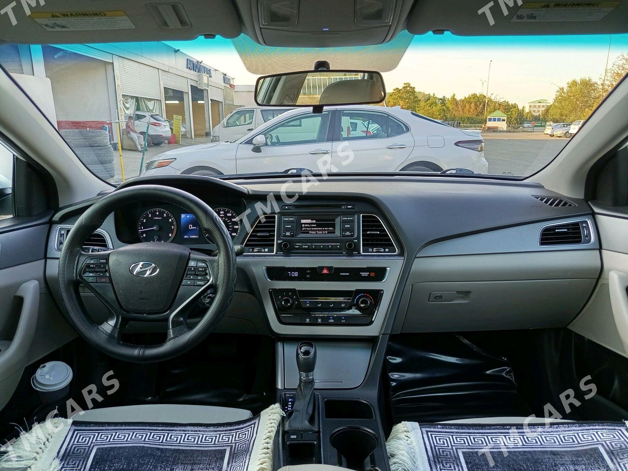 Hyundai Sonata 2016 - 172 000 TMT - Улица Ататурка - img 9