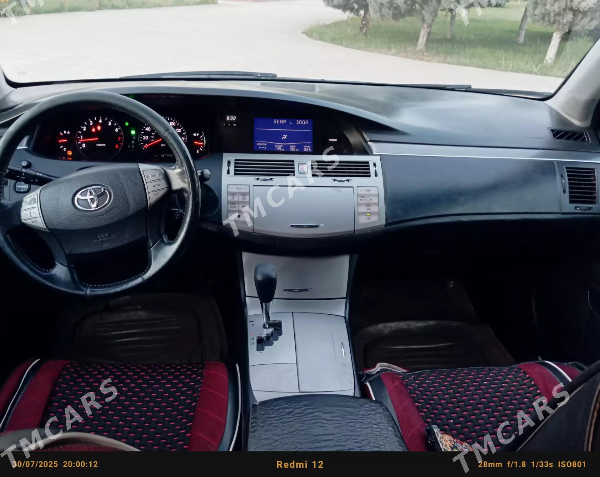 Toyota Avalon 2008 - 155 000 TMT - Мары - img 2