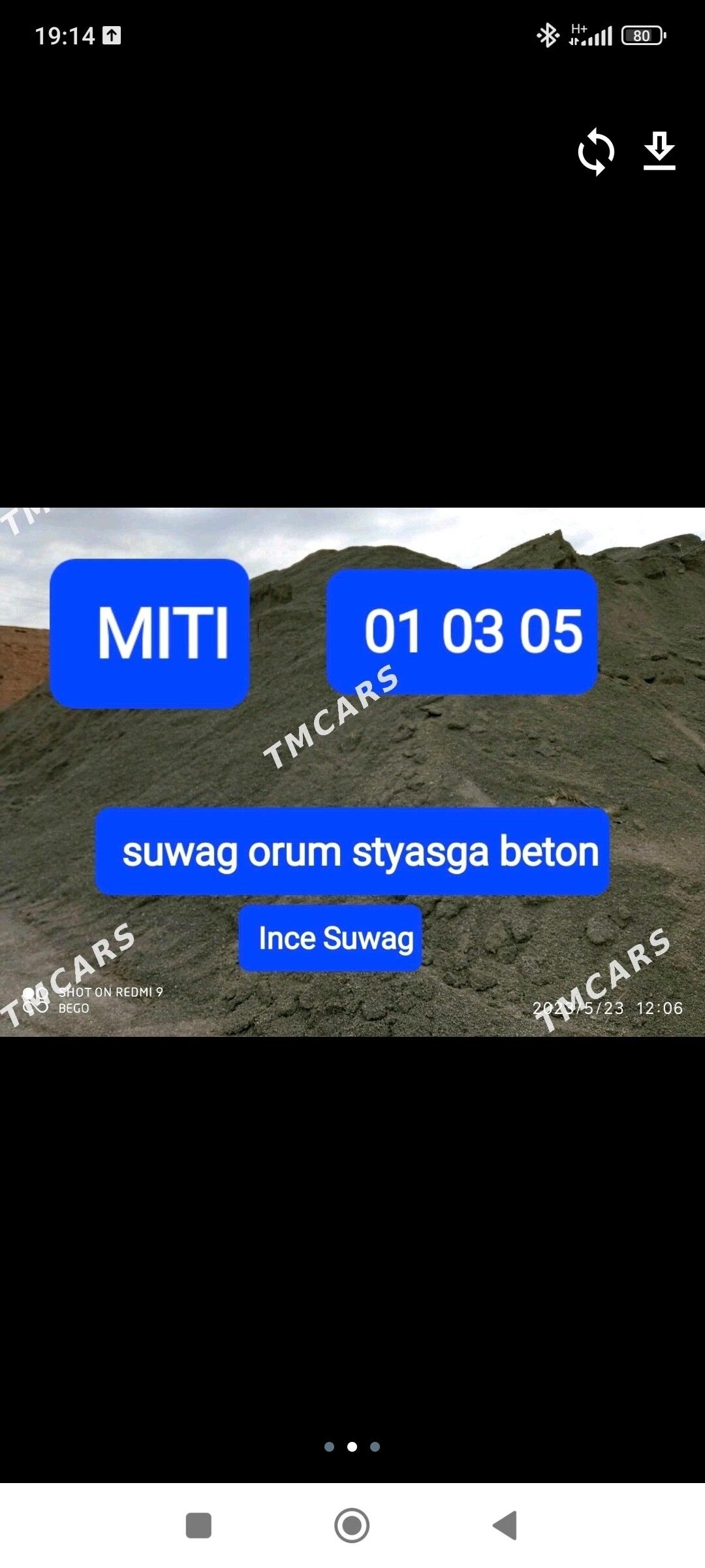 miti toprak sement kerpiç myty - Aşgabat - img 3