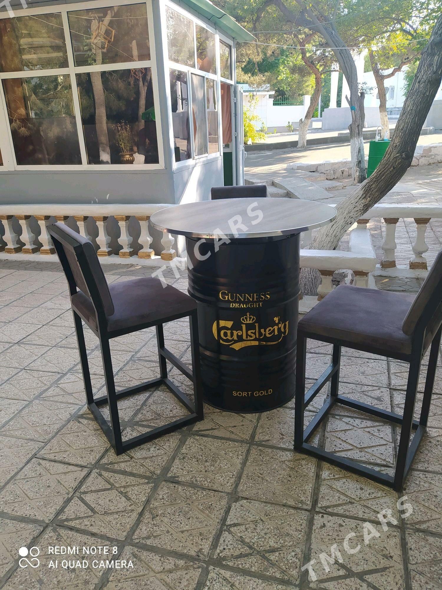 столы 3 шт стулья 4 шт - Туркменбаши - img 6