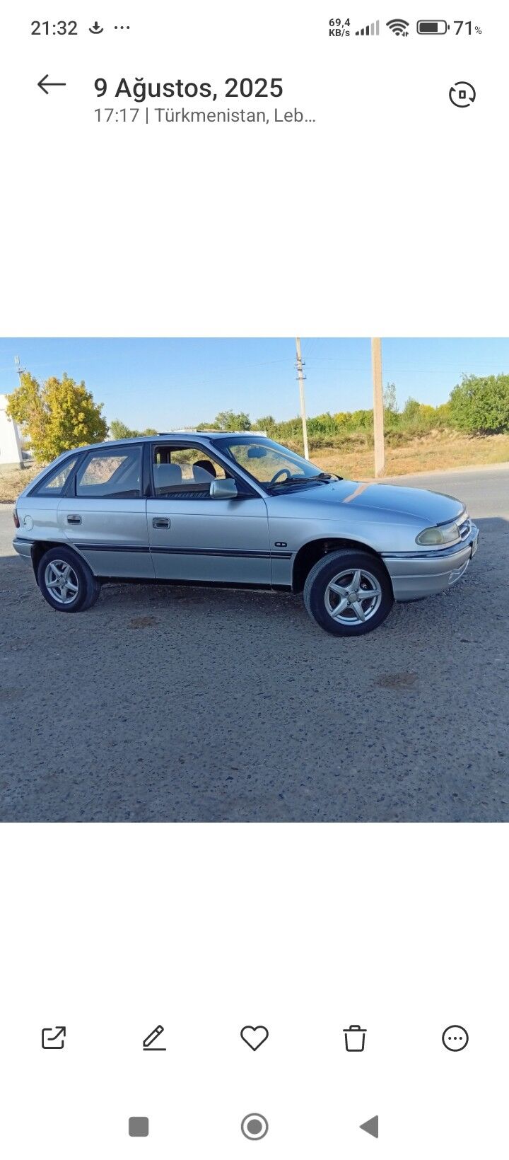 Opel Astra 1992 - 35 000 TMT - Farap - img 5