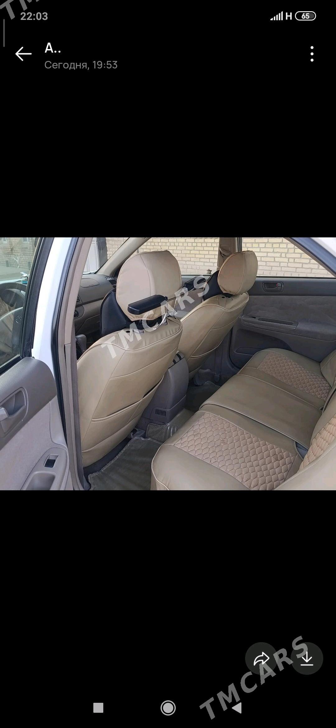 Toyota Camry 2003 - 140 000 TMT - Дянев - img 7