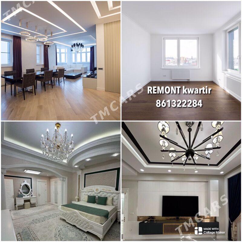РЕМОНТ/Remont kwartir - Aşgabat - img 8
