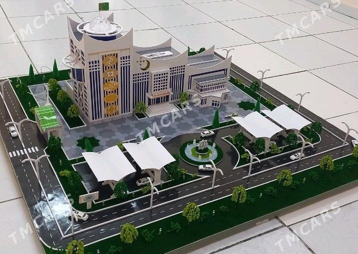 Maket Baýdak binasy - Aşgabat - img 1
