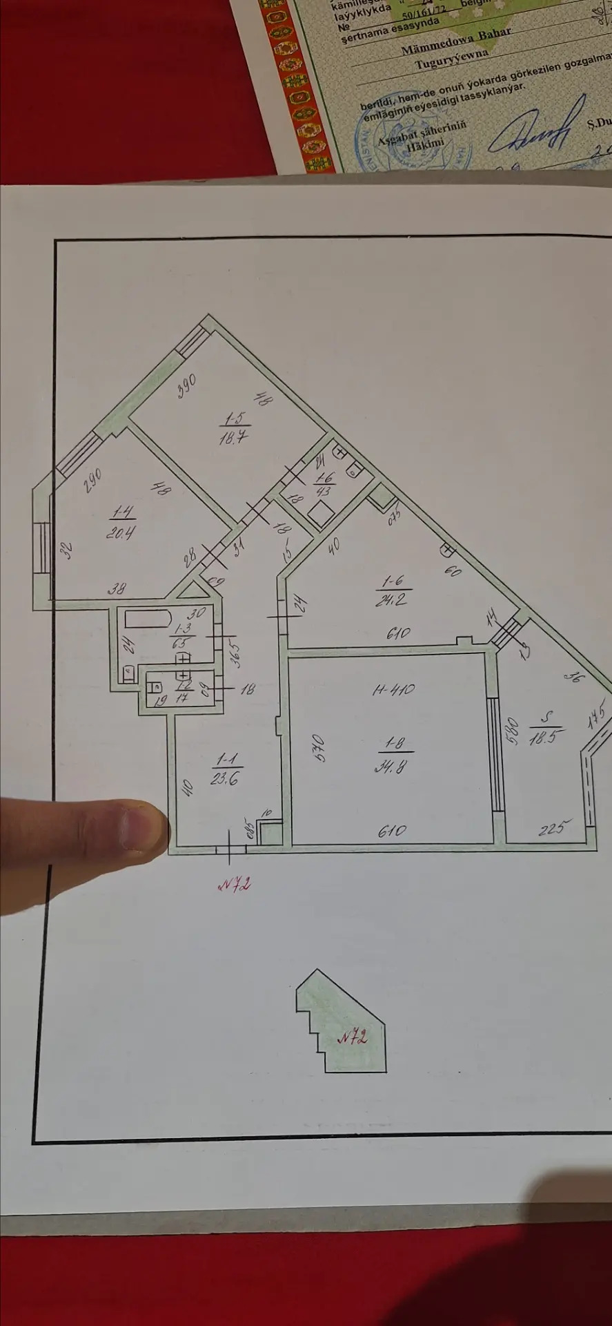 Podwoiskay Elitka 3 kom arzan - Aşgabat - img 3