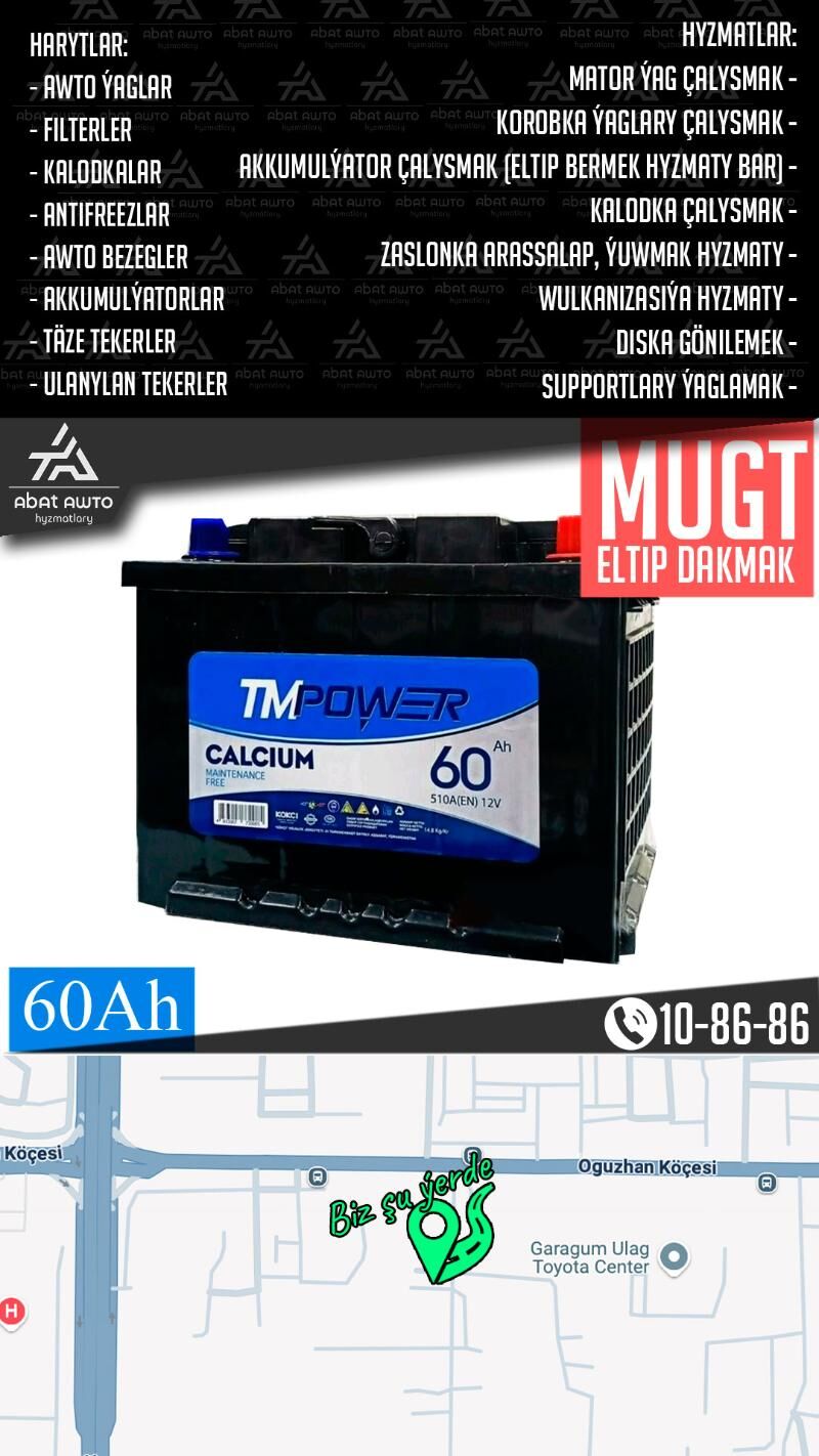 TMPOWER AKKUMULYATOR - Ашхабад - img 2