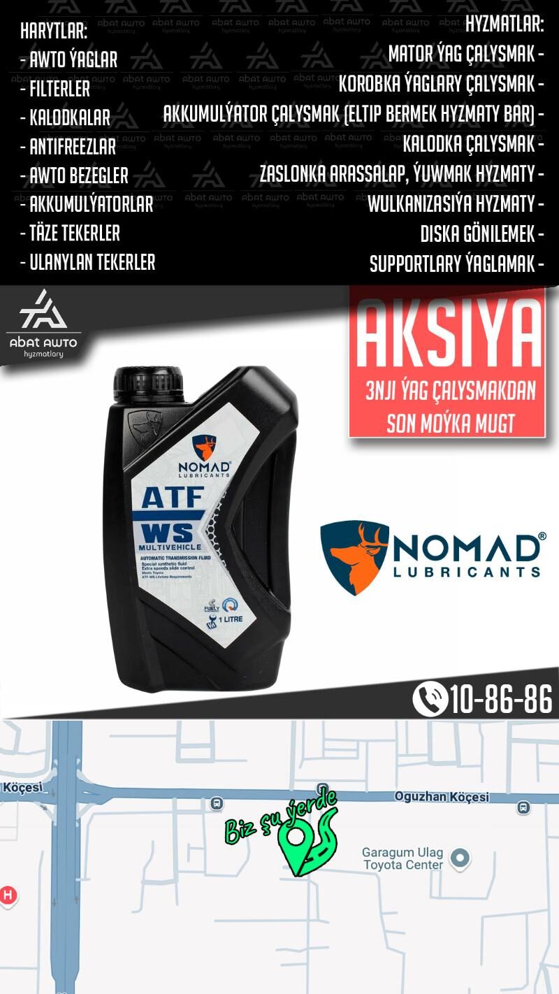 NOMAD MOTOR YAGY МАСЛО - Ашхабад - img 5