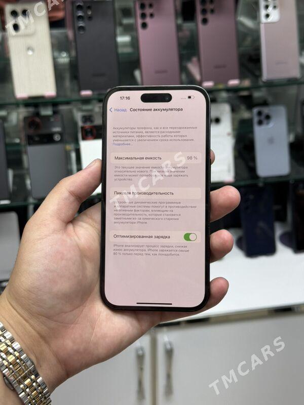 Iphone 14pro 98% 128gb - Ашхабад - img 8