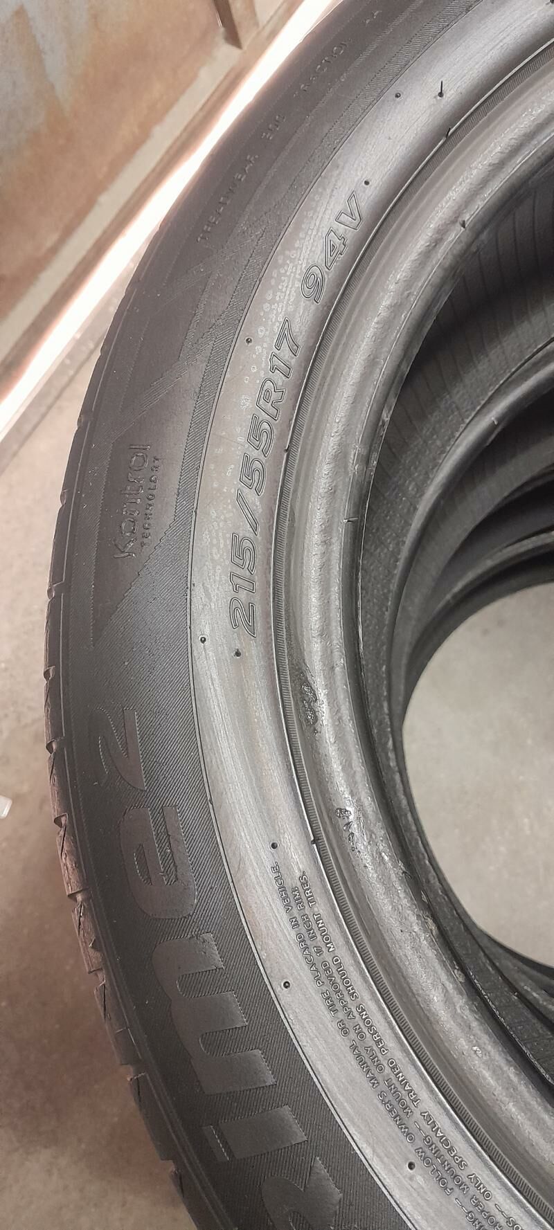 215 55 17 Hankook 1 100 TMT - Aşgabat - img 7