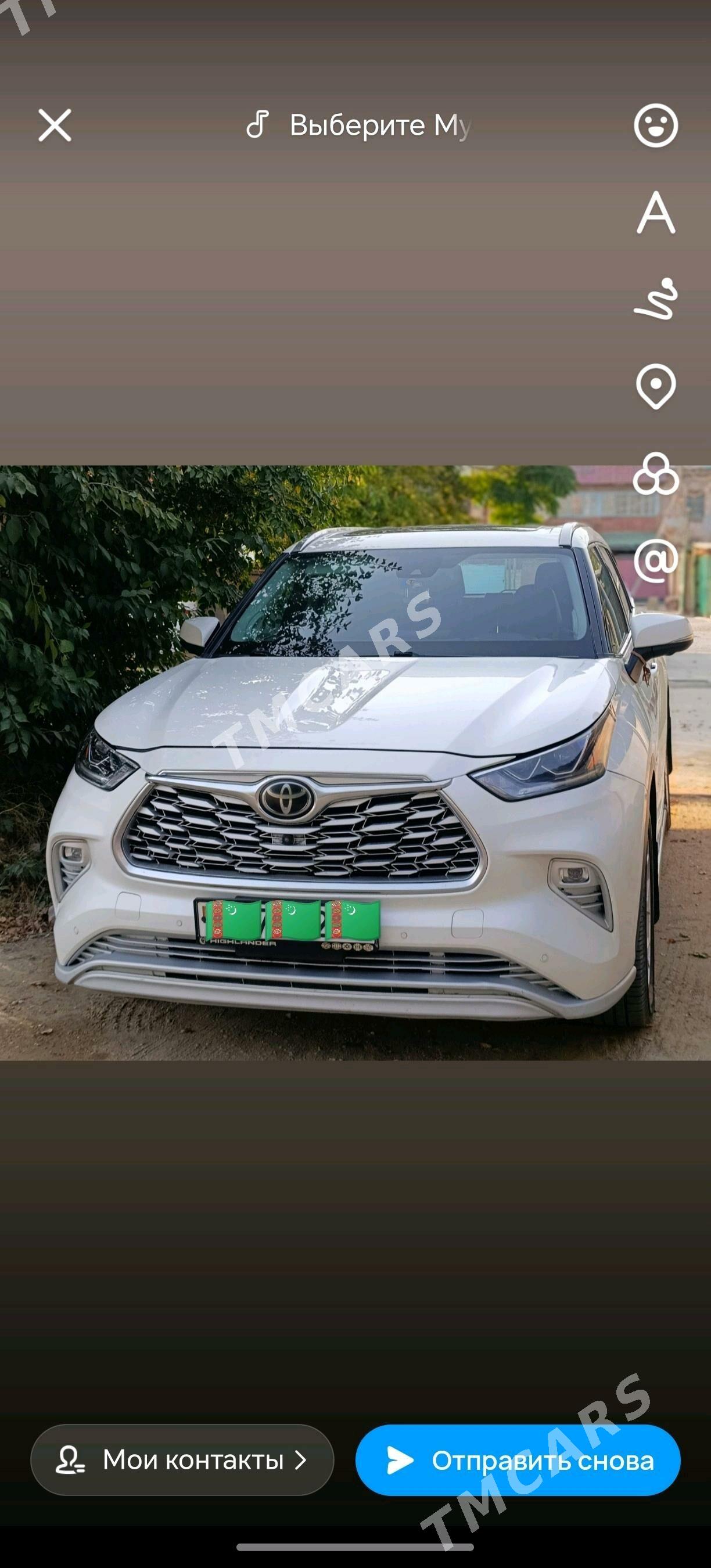 Toyota Highlander 2020 - 580 000 TMT - Hazar - img 4