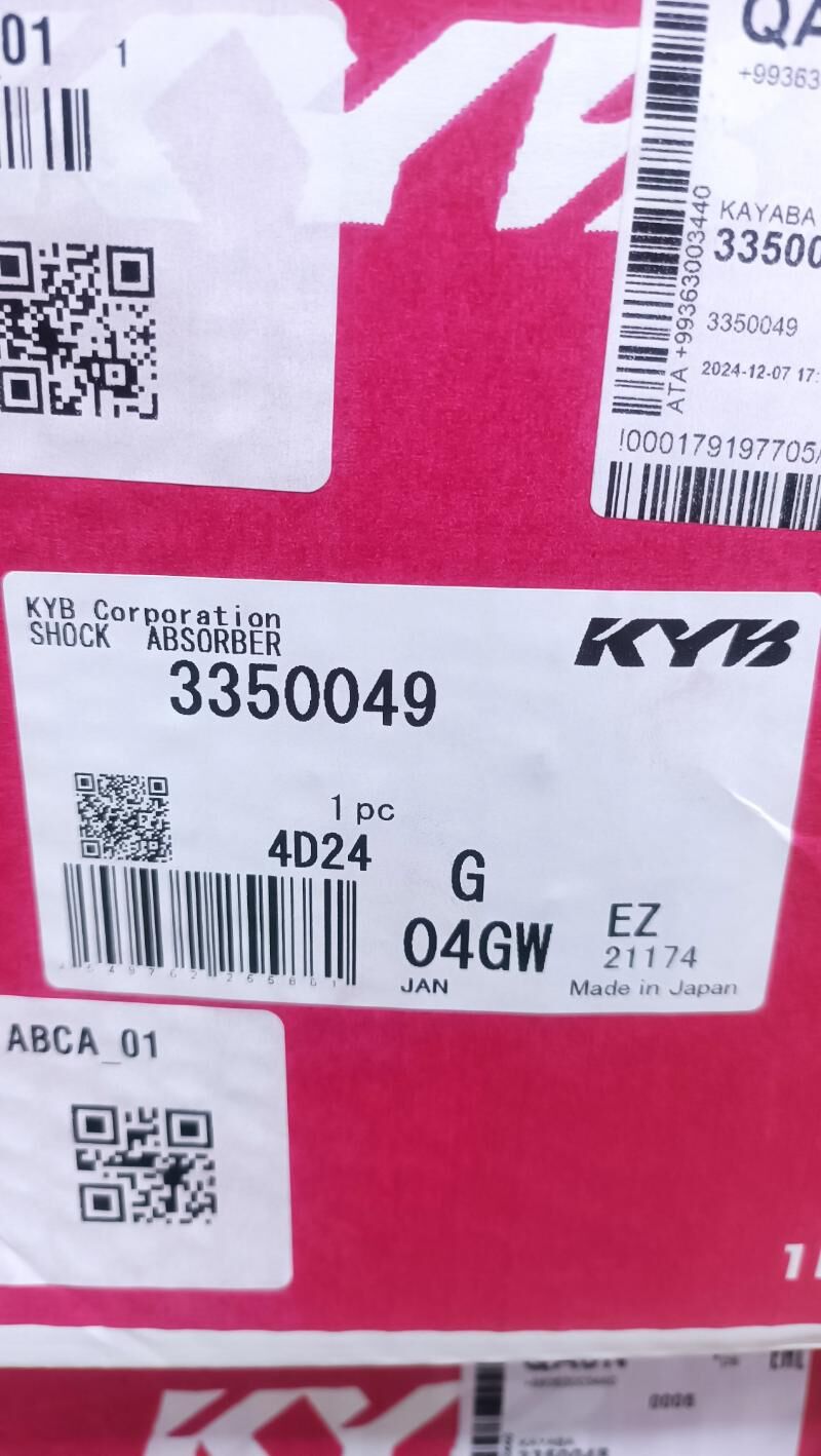 TAZE ORGINAL KYB AMORTIZATOR 1 700 TMT - Ашхабад - img 2