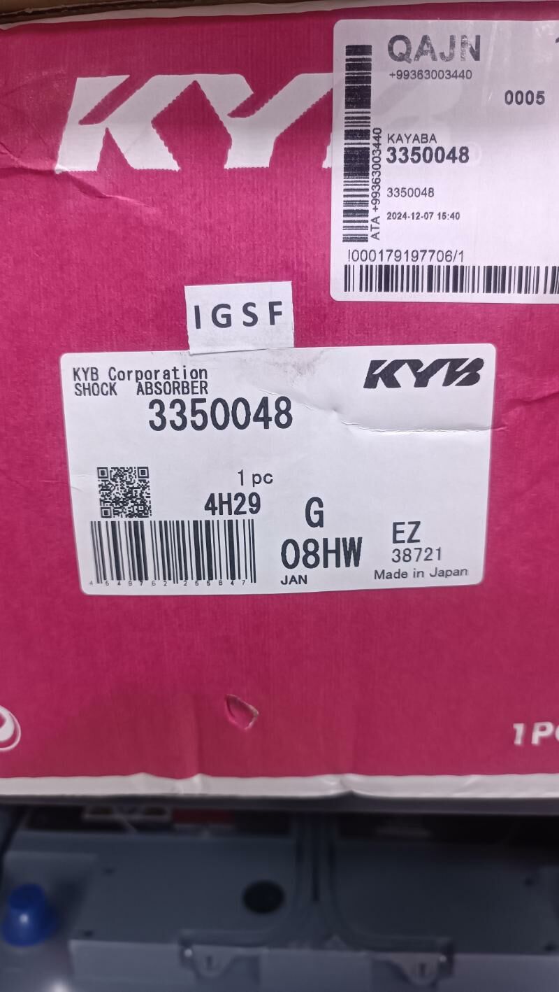 TÄZE ORGINAL KYB AMORTIZATOR 1 700 TMT - Ашхабад - img 3