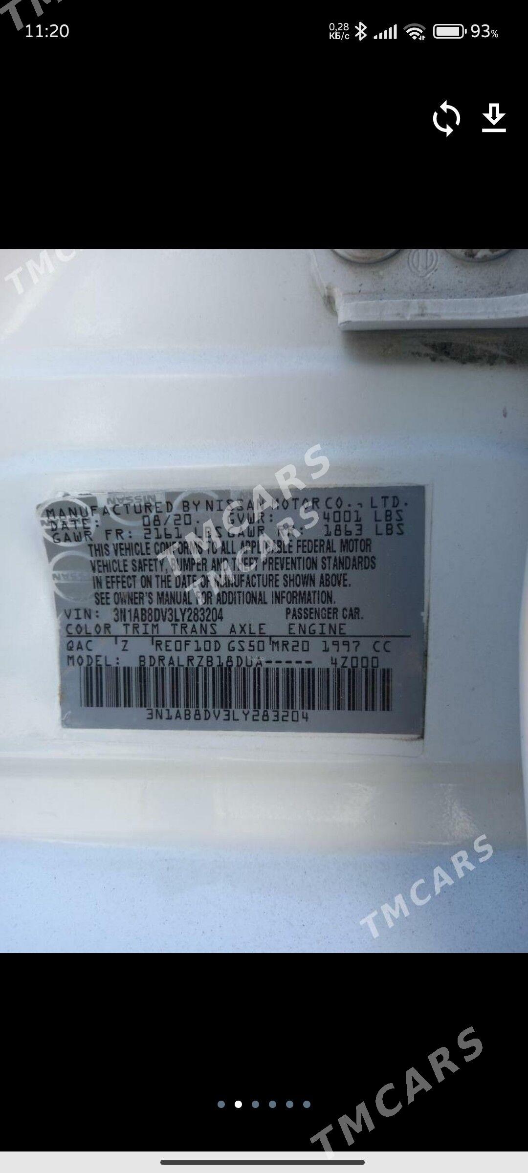 Nissan Sentra 2020 - 215 000 TMT - Aşgabat - img 2