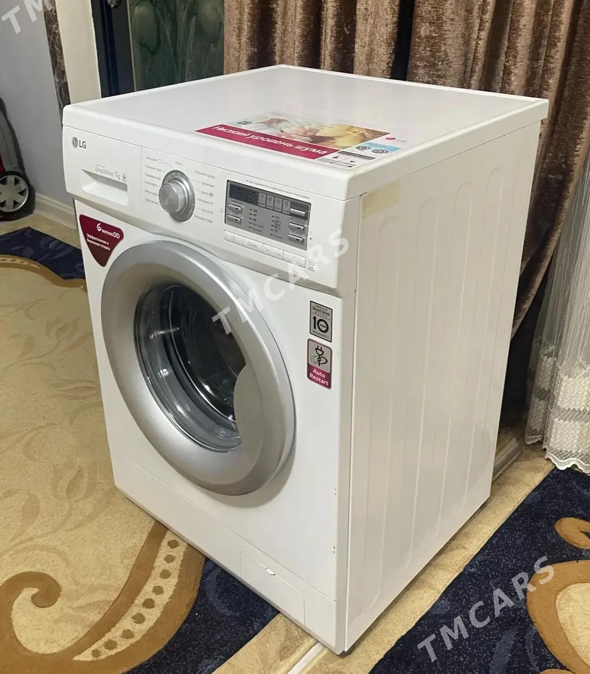 kir maşyn LG 7 kg DD mator - Aşgabat - img 2