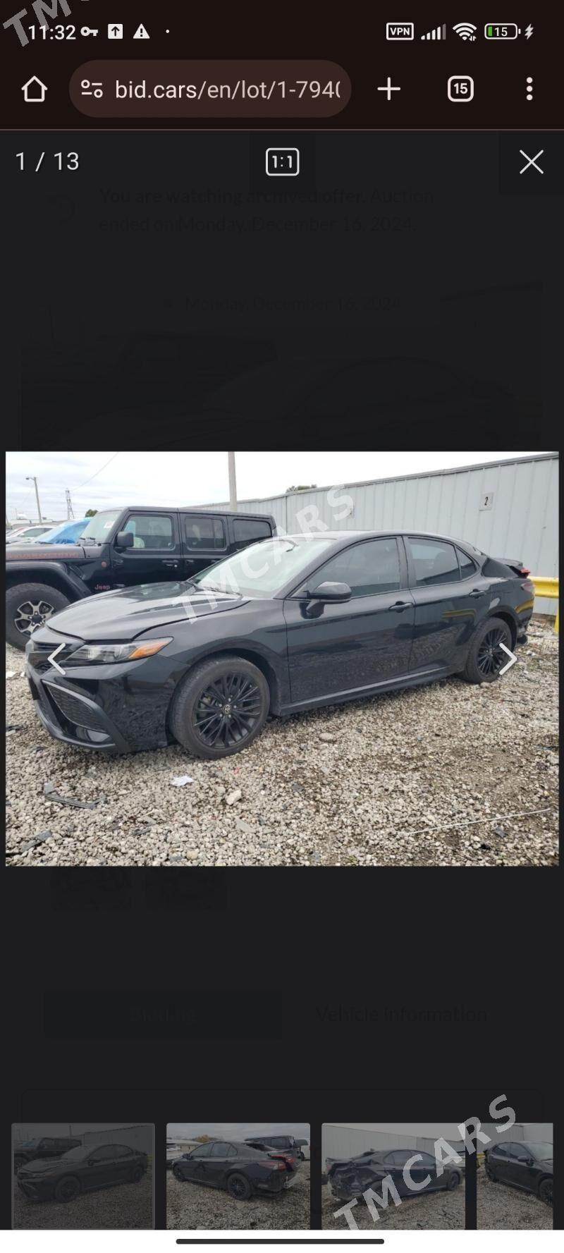 Toyota Camry 2021 - 360 000 TMT - Aşgabat - img 6