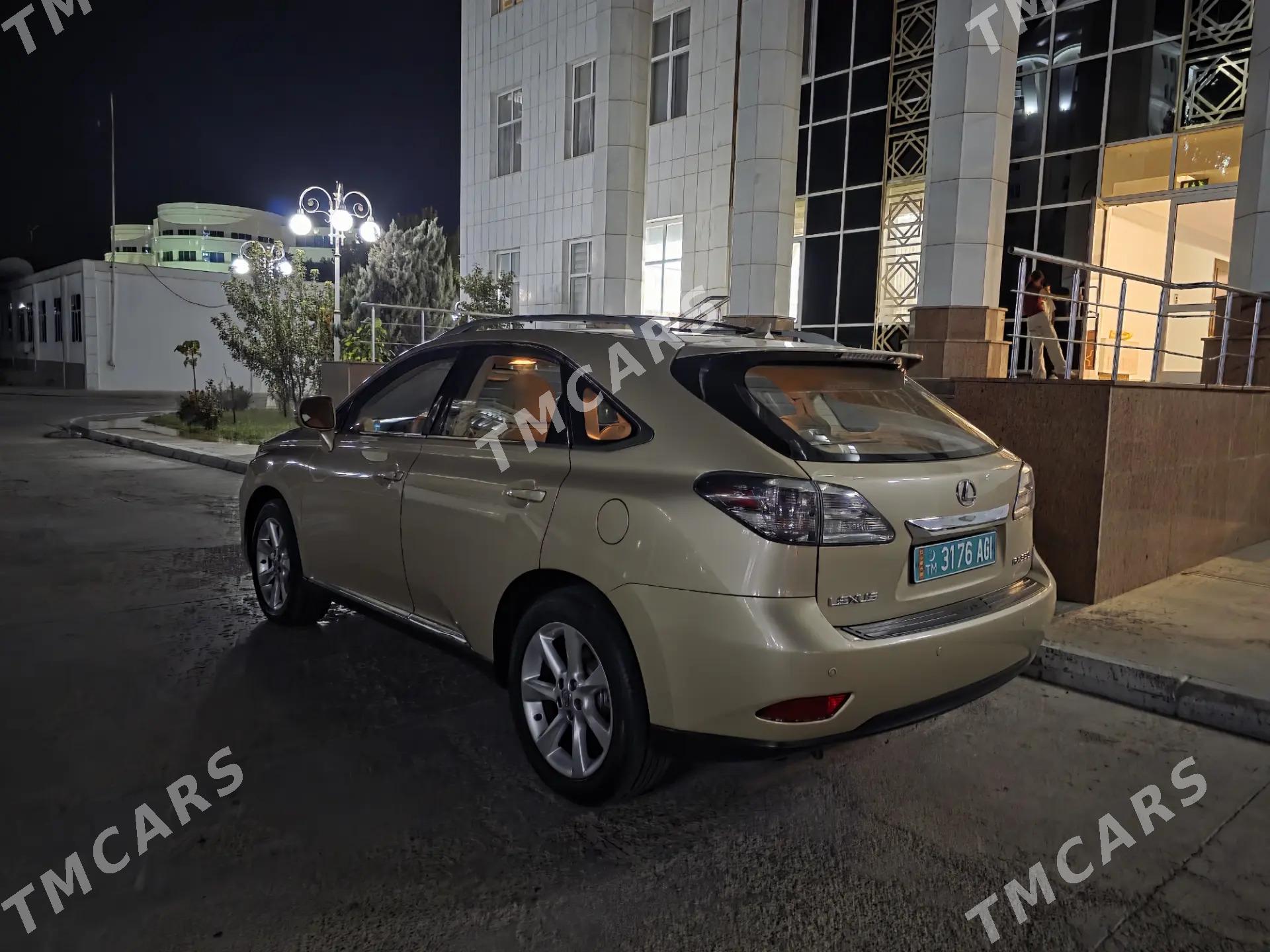 Lexus RX 350 2010 - 350 000 TMT - Ашхабад - img 5