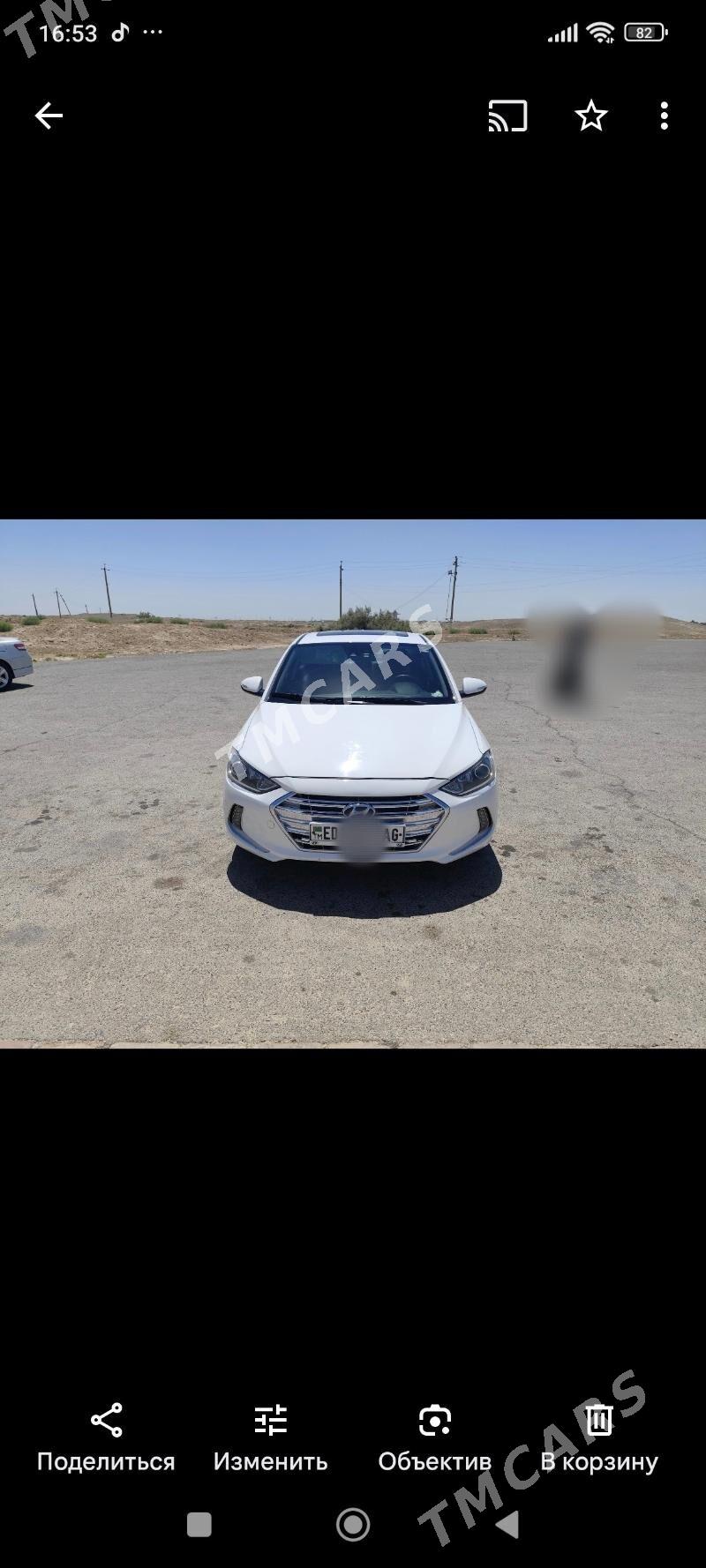 Hyundai Elantra 2018 - 250 000 TMT - Ашхабад - img 3