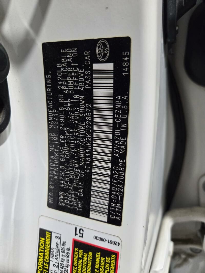 Toyota Camry 2019 - 280 000 TMT - Büzmeýin - img 7