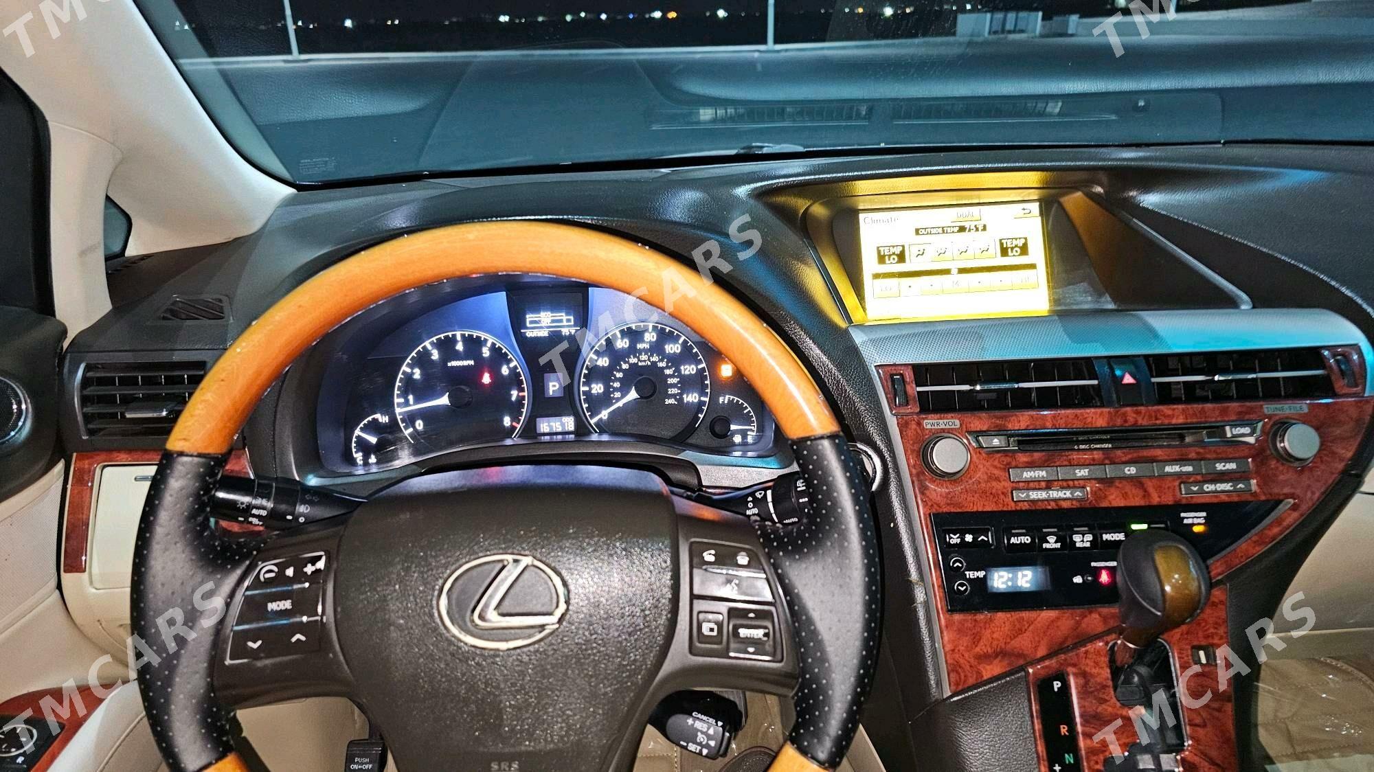 Lexus RX 350 2010 - 300 000 TMT - Туркменабат - img 6