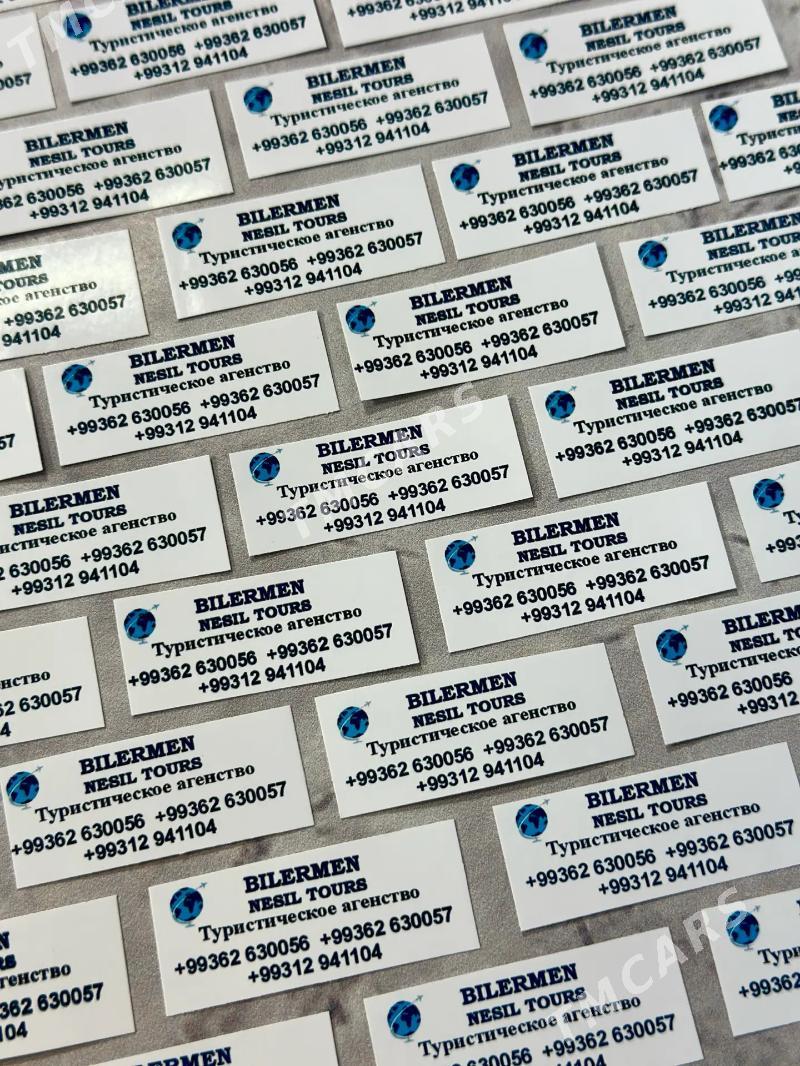 FLYER STIKER REKLAMA KAFE MENU - Aşgabat - img 10