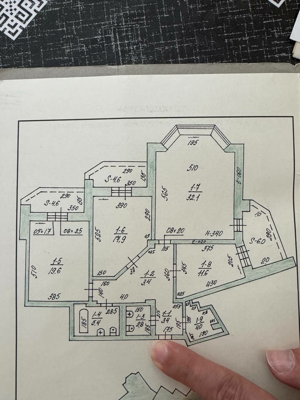 ул.Ленина 3-комн. 112 м² - Ашхабад - img 8