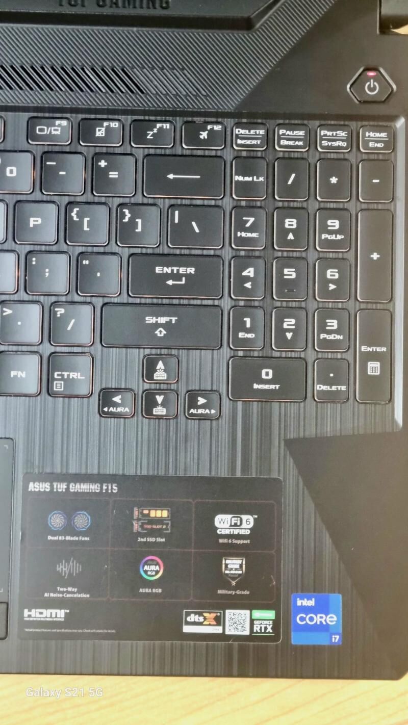 Asus Tuf/I7-11/RTX3050 Ti/16GB - Aşgabat - img 7