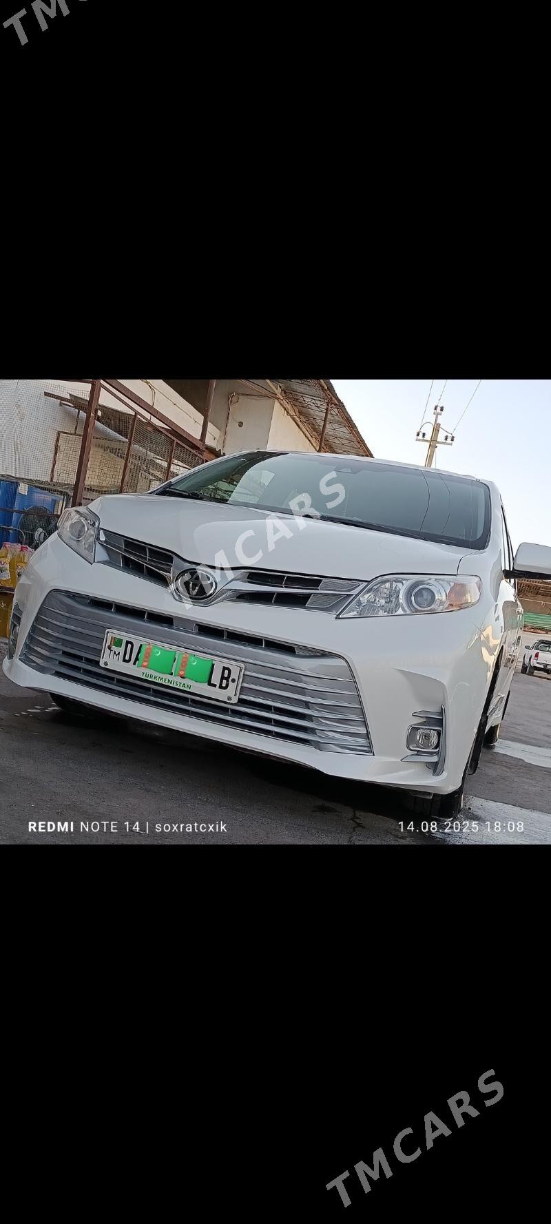 Toyota Sienna 2019 - 500 000 TMT - Туркменабат - img 2