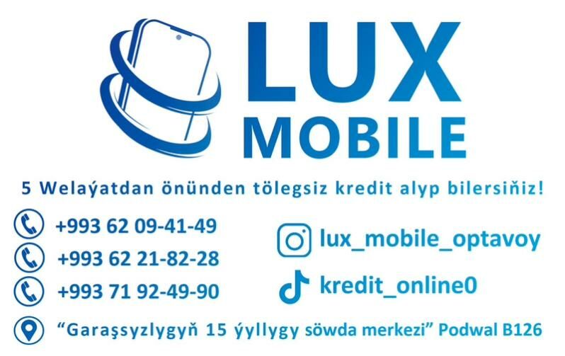 TOLEGSIZ TELFON BERYAS KREDIT - Aşgabat - img 3