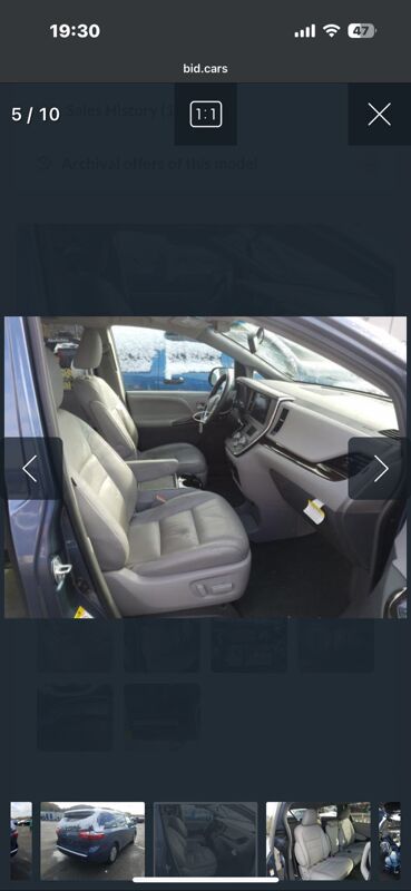 Toyota Sienna 2016 - 400 000 TMT - Aşgabat - img 9