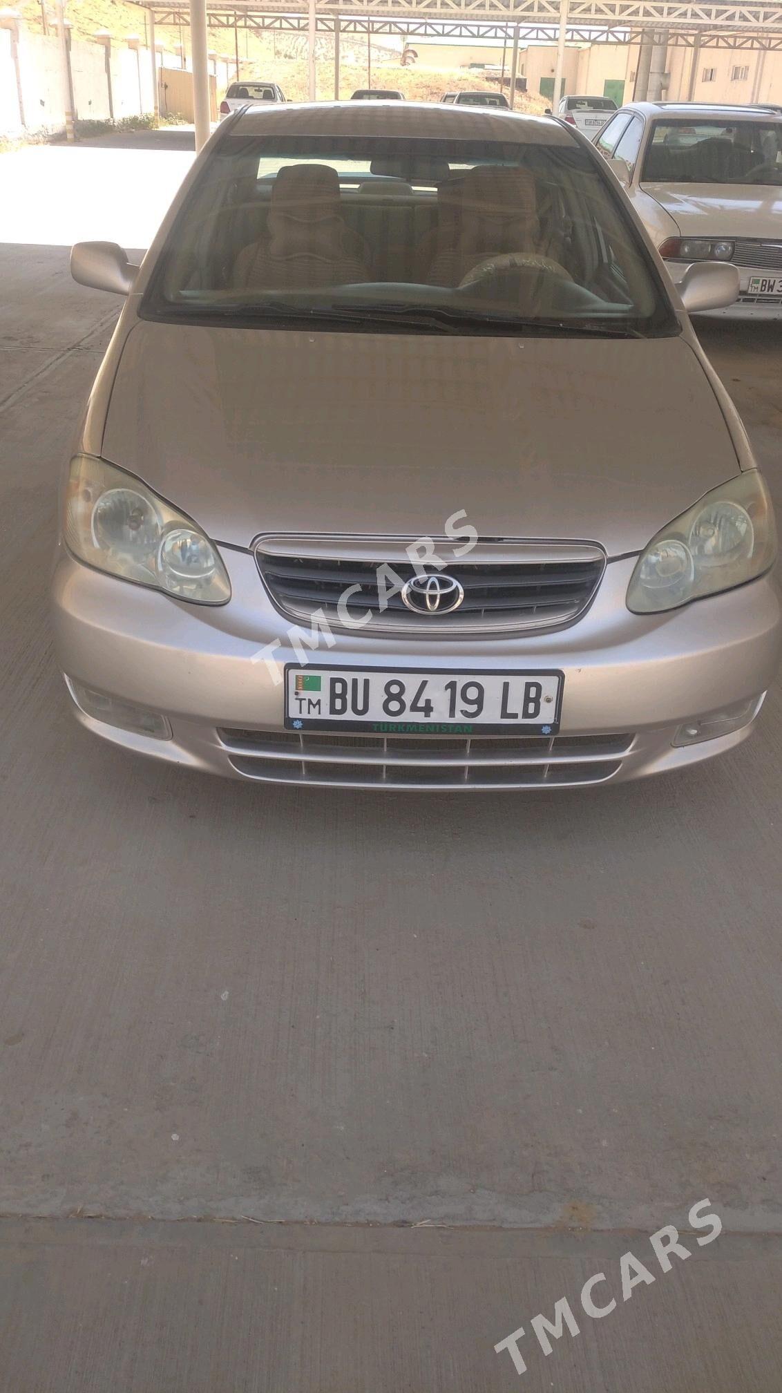 Toyota Corolla 2002 - 96 000 TMT - Серхетабат (Кушка) - img 2