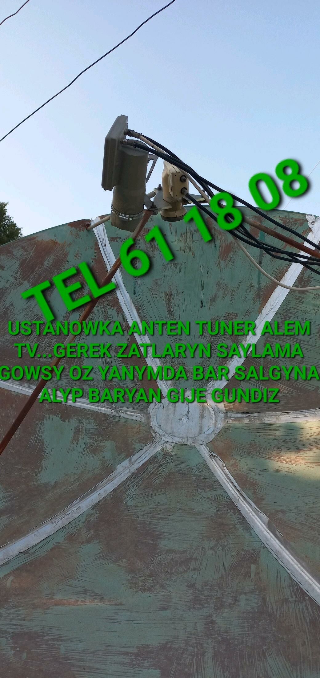 USTANOWKA ANTENA TUNER ALEM NA - Ашхабад - img 9