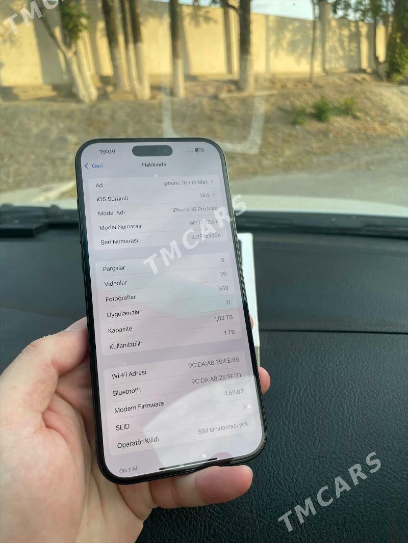 Iphone 16Pro Max 1TB 2sim - Ашхабад - img 2