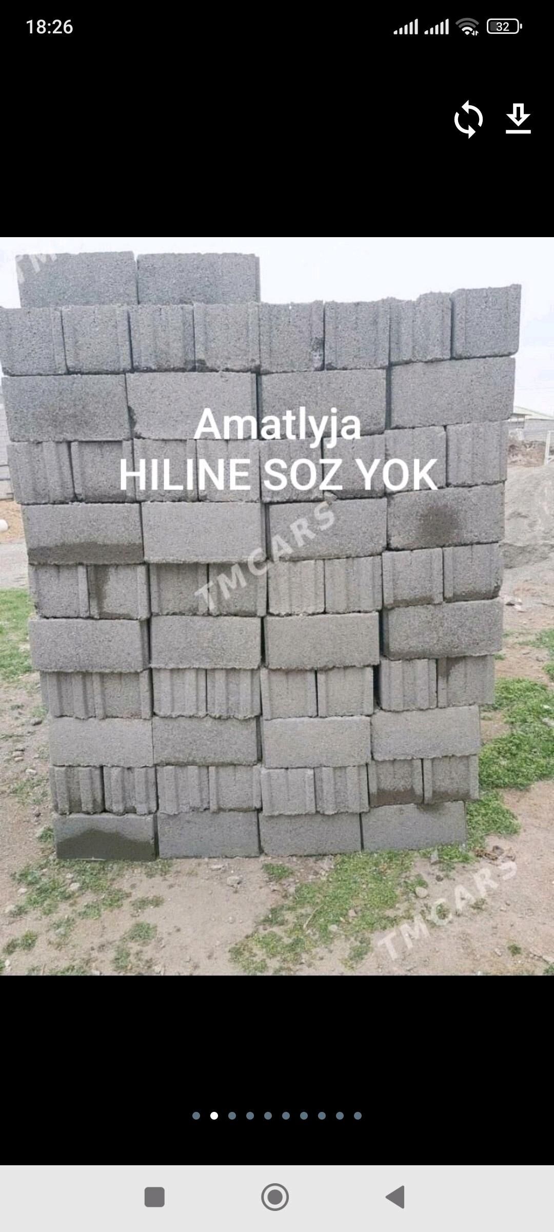 şebin miti sement kerpiç myty - Гарадамак - img 5