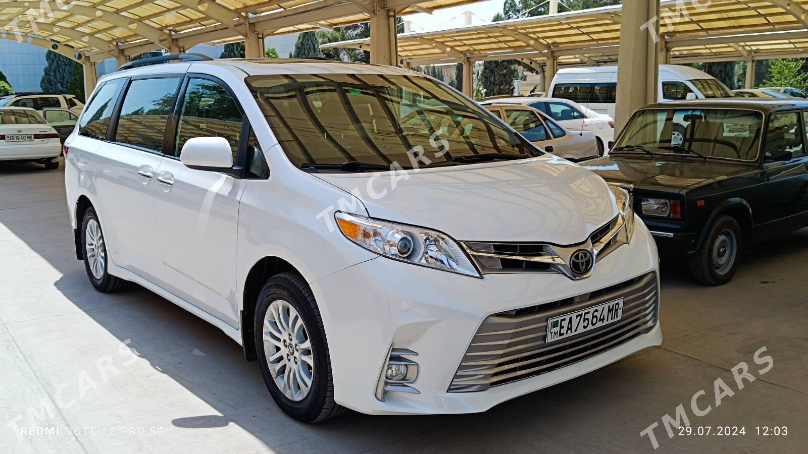 Toyota Sienna 2020 - 450 000 TMT - Мары - img 8