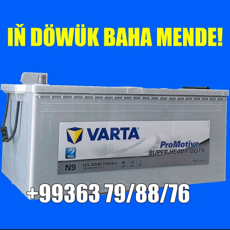 Akumulýator VARTA 🧿 12V225AH 4 400 TMT - Aşgabat - img 1