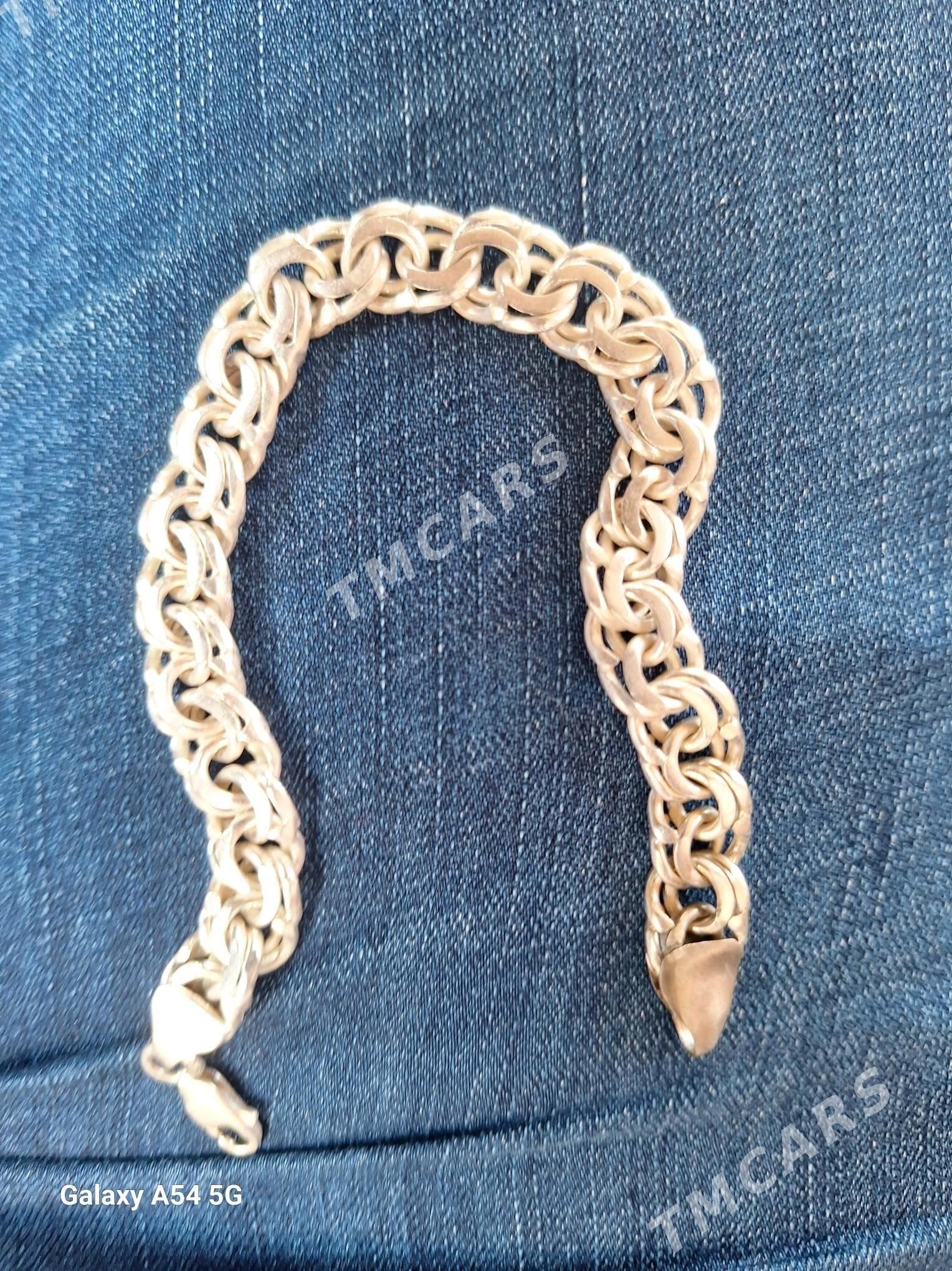 braslet kumuş 21 gram - Babadaýhan - img 2